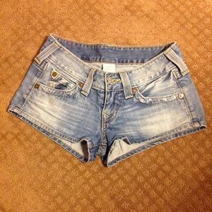 True religion jean shorts size 26